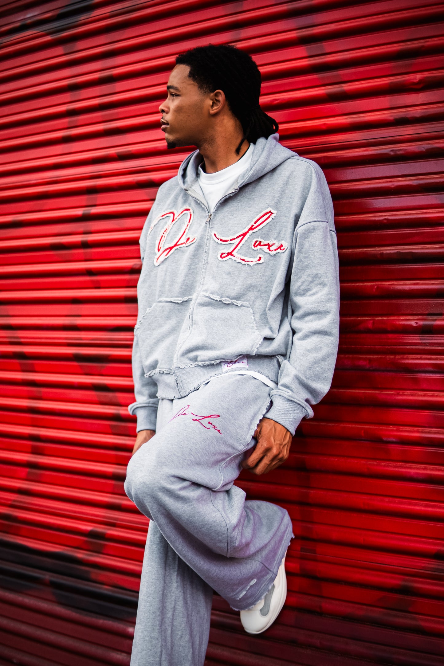 Grey Deluxe Sweats Bottoms